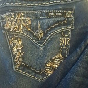 Miss Me Signature Rise Bootcut Jeans